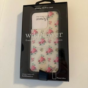 Wildflower iPhone 14 pro case